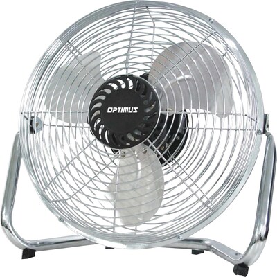 Optimus 18" Industrial High-Velocity Fan, 3-Speed, Silver (OPSF4182)