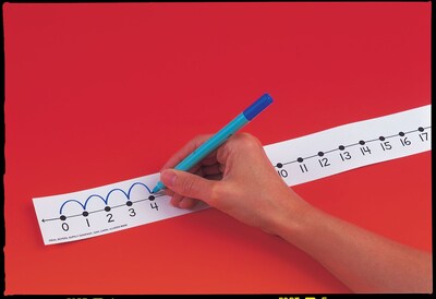 Ideal School Supply Student Number Lines with Non-Adhesive Backs Desk Tape