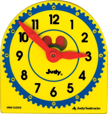 Judy® Instructo Plastic Clock Class Pack Manipulative