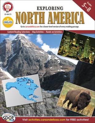 Mark Twain Exploring North America Resource Book, Grades 5 - 8