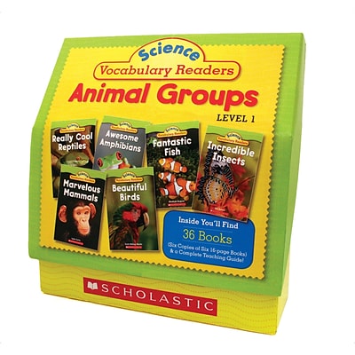 Science Vocabulary Readers: Animal Groups, 26 books/16 pages and Teaching Guide