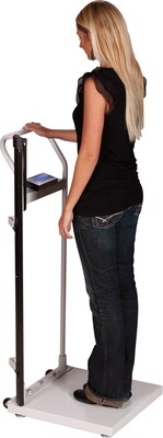 Brecknell HS-300 Electronic Height and Weight Physician Scale, Up to 660lbs., White