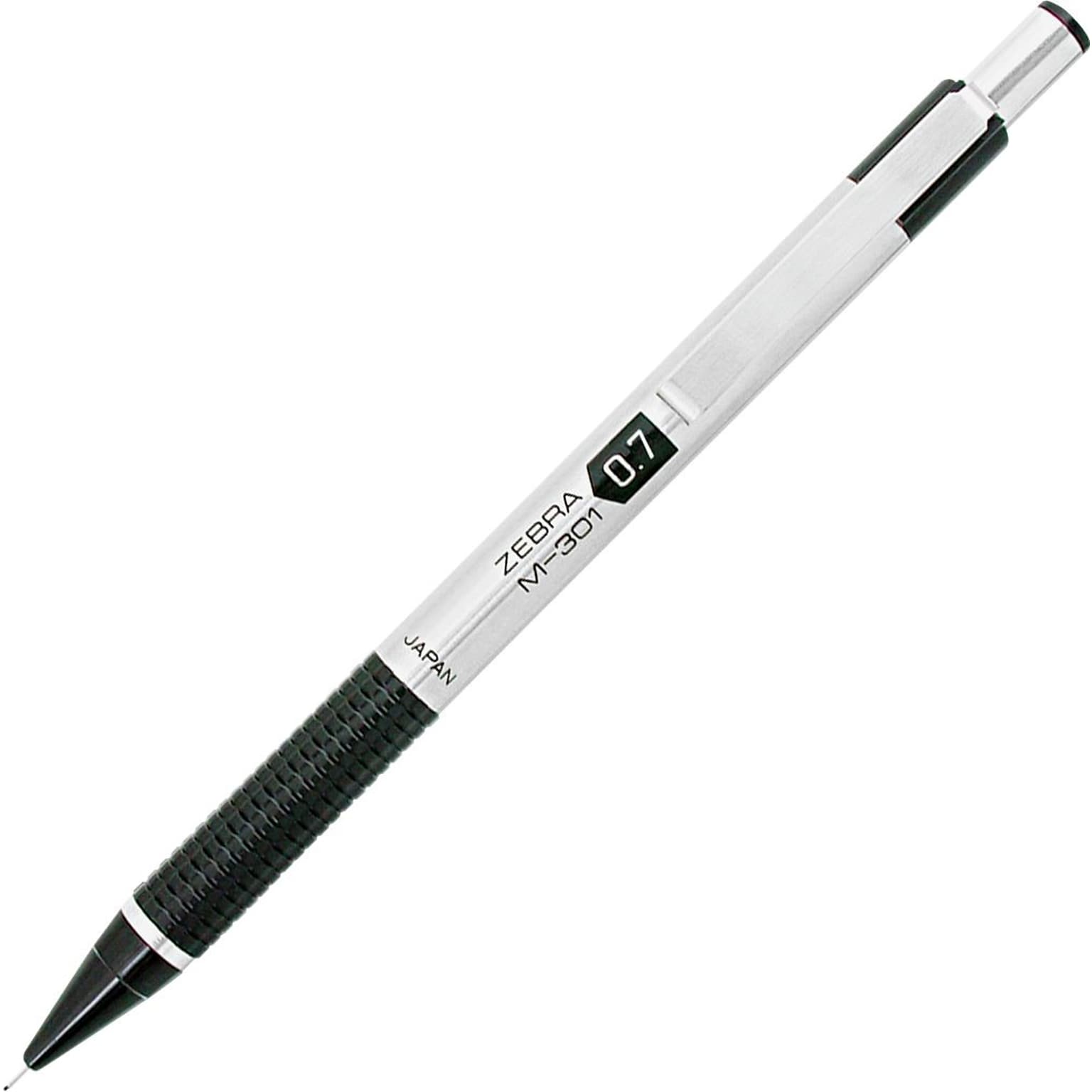 Zebra M-301 Mechanical Pencil, 0.7mm, #2 Medium Lead (ZEB54310)