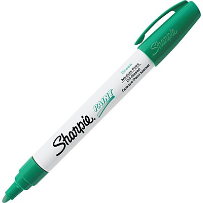 Sharpie Oil-Based Paint Marker, Medium Tip, Green (35552)