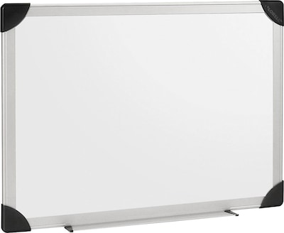 Lorell Aluminum Frame Dry Erase Board; Silver