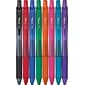 Pentel  EnerGel-X RollerGel Retractable Gel Pens, Medium Point, Assorted Ink Colors, 8/Pack (BL107CRBP8M)
