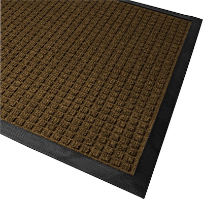 Guardian Mats WaterGuard Wiper Scraper Indoor Mat, Brown, 3 x 5