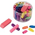 Officemate® Elastomer Compound Eraser Pack; Assorted Colors, 45/Pack