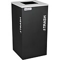 Ex-Cell Kaleidoscope Collection Recycling Receptacle Black