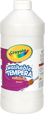 Crayola Washable Tempera Paint 2 lb-White