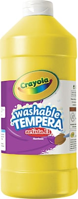 Crayola Washable Tempera Paint 2 lb-Yellow