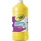 Tempera Paint; Economy, Yellow, Quart Bottle
