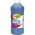 Tempera Paint; Economy, Blue, Quart Bottle