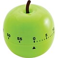 Shaped Timer, 4 1/2 dia., Green Apple
