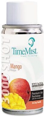 TimeMist® Micro Ultra Concentrated Metered Aerosol Freshener Refills, Mango Scent, 3oz.