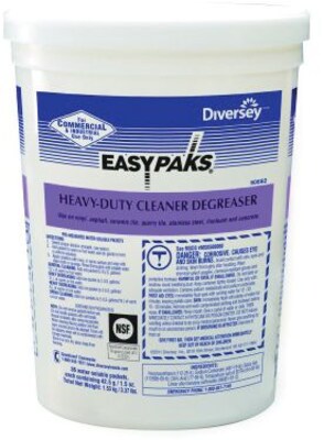 Easy Paks Heavy-Duty Degreaser Floor Cleaners, 36 Packets/Tub, 2 Tubs/Case (990682)