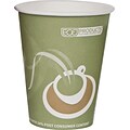Eco-Products® Evolution World™ Hot Drink Cups, Sea Green, 12oz., 50/Pack