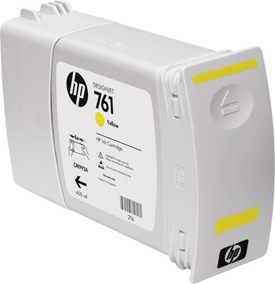 HP 761 Yellow Standard Yield Ink Cartridge (CM992A)