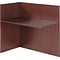 Alera® Valencia Reversible Reception Return, 44w x 23-5/8d x 41-1/2h, Mahogany