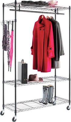 Alera™ Wire Shelving Garment Rack
