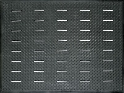 Guardian Mats Free Flow Comfort Utility Floor Mat, Black, 3 x 4