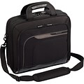 Targus Mobile Laptop Briefcase, Black Polyester (TBT045US)