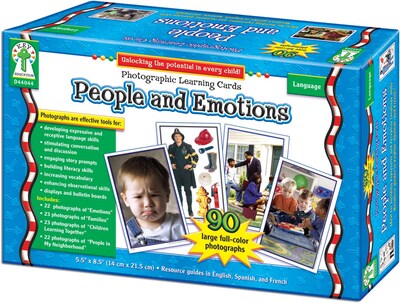 Key Education People and Emotions Learning Cards