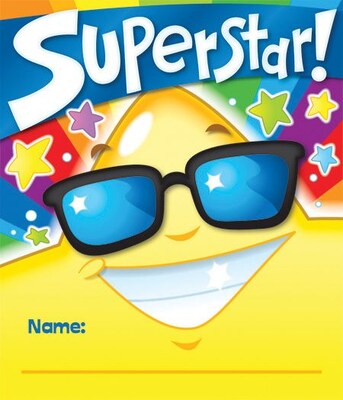 Carson-Dellosa Superstar Certificate, 24/Pack