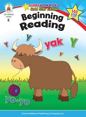 Carson-Dellosa Beginning Reading Resource Book, Grade K