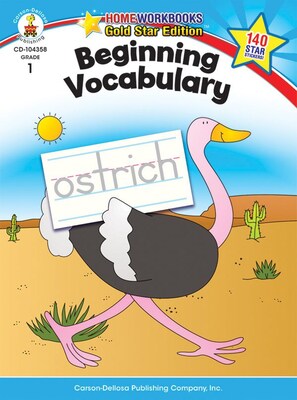 Carson-Dellosa Beginning Vocabulary Resource Book, Grade 1