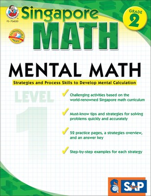 Frank Schaffer Mental Math Workbook, Grade 2/Level 1