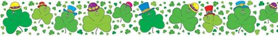 Carson-Dellosa 36 x 3 Straight, Shamrocks Borders 12 Strips (1484)