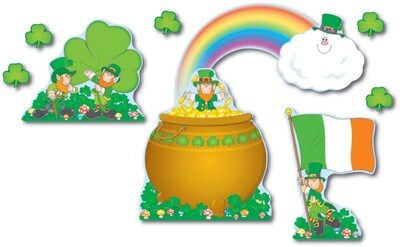 Carson-Dellosa St. Patricks Day Bulletin Board Set