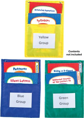 Carson-Dellosa Center Organizers Pocket Chart, All Grades