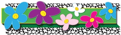 Carson-Dellosa Flowers Borders, All Grades