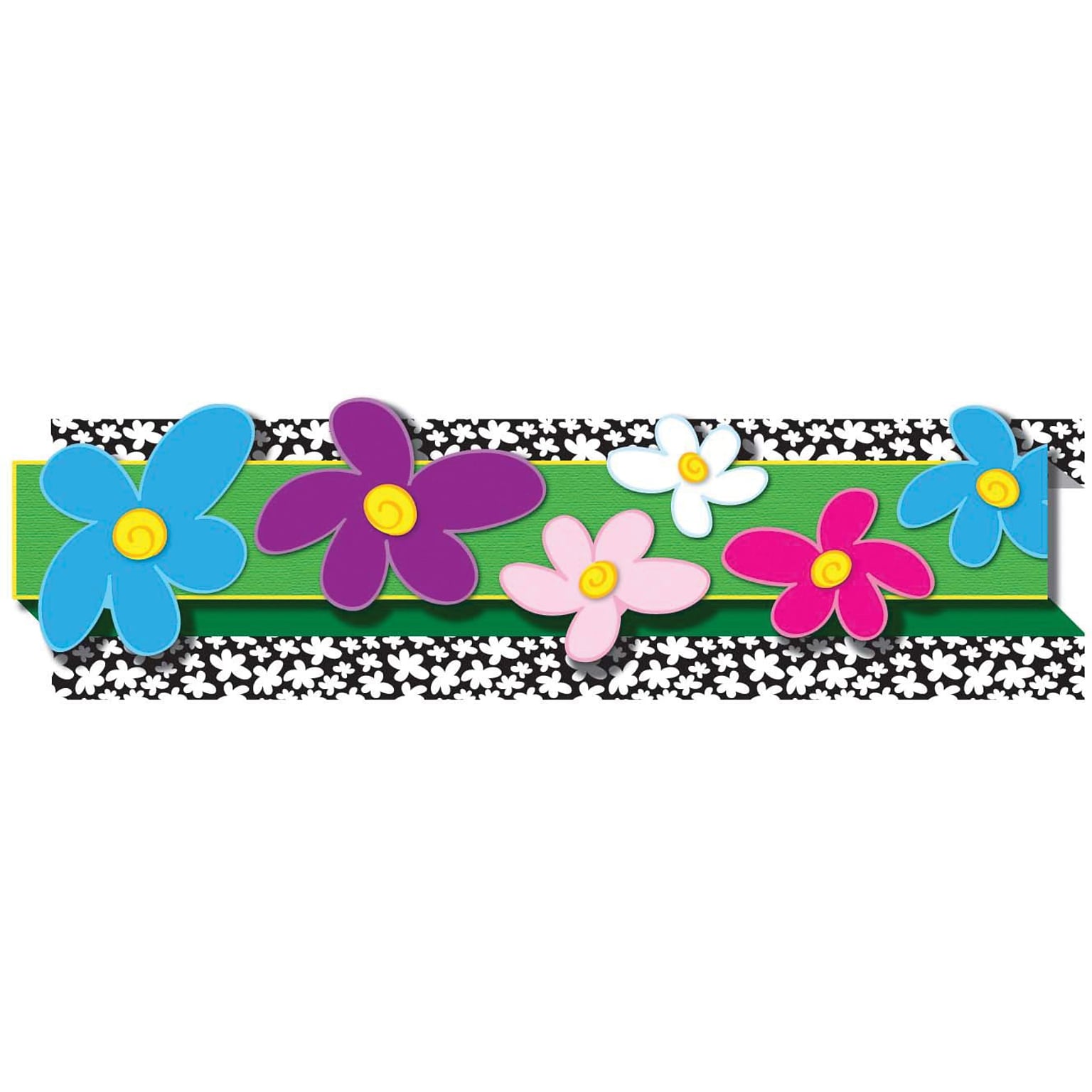 Carson-Dellosa Flowers Borders, All Grades