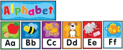 Carson-Dellosa Alphabet Bulletin Board Set