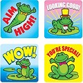 Carson-Dellosa Frogs Motivational Stickers