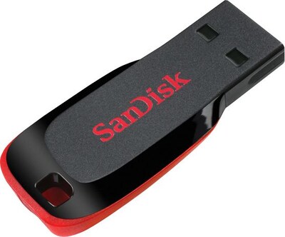 SanDisk Cruzer Blade 32GB USB 2.0 Encrypted Secure Drive (SDCZ50-032G-B35)