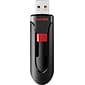 SanDisk Cruzer Glide 32GB USB 2.0 Type A Flash Drive, Black/Red (SDCZ60-032G-A46)