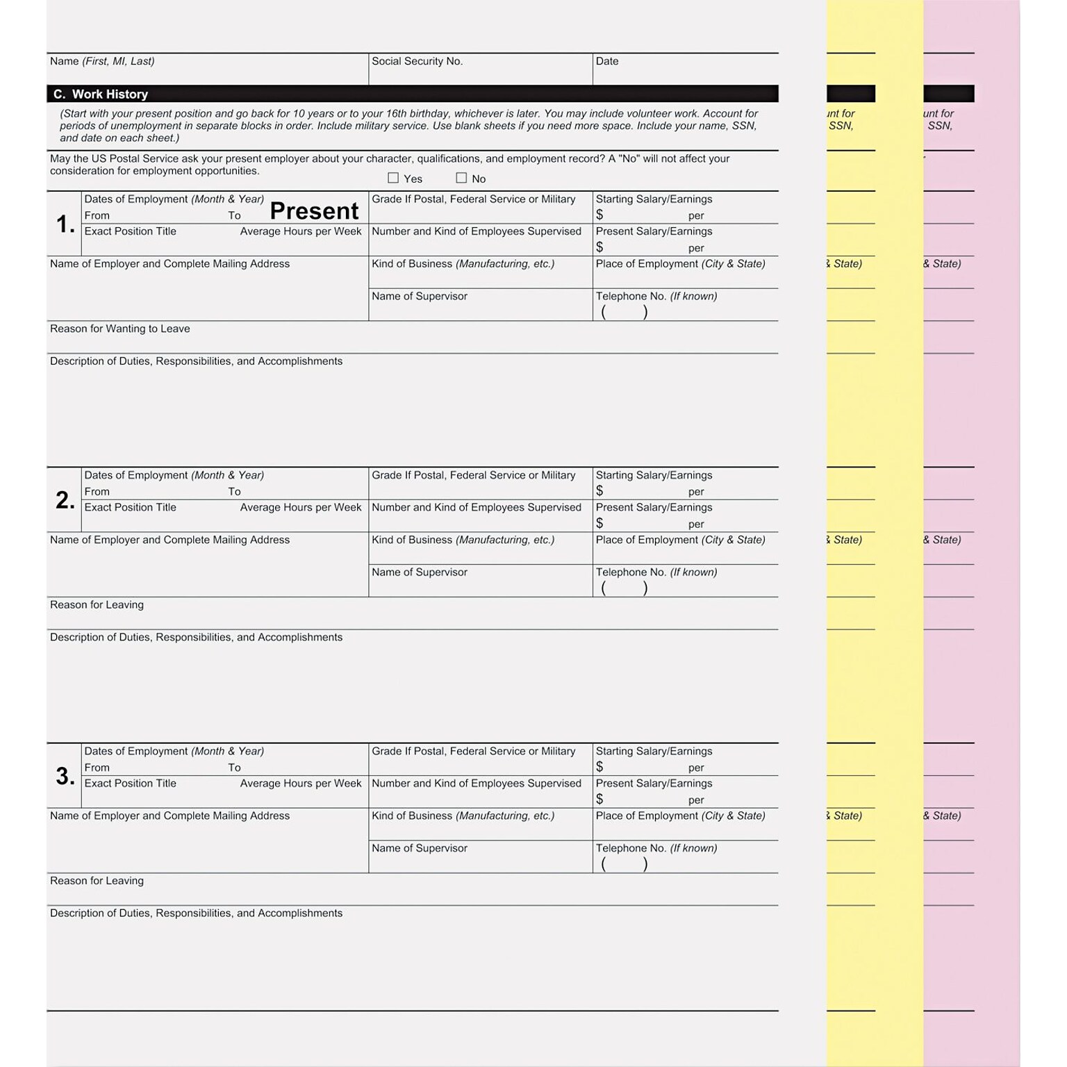 Digital Carbonless Paper, 8-1/2 x 11, 3-Part, Rev, White/Canary/Pink, 835 Sets