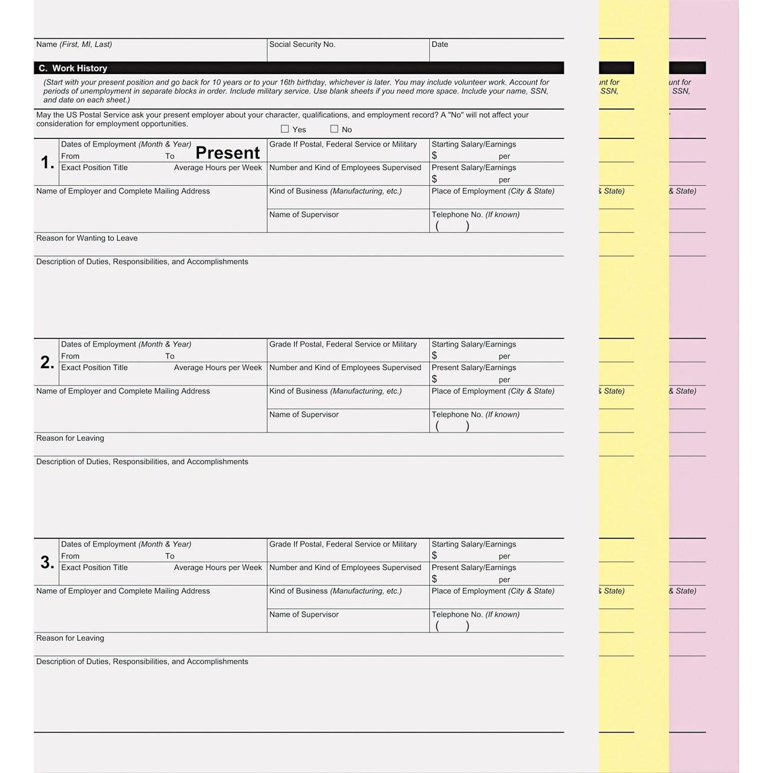 Digital Carbonless Paper, 8-1/2 x 11, 3-Part, Rev, White/Canary/Pink, 835 Sets