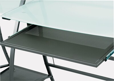 Safco Xpressions Keyboard Tray, Black