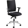Safco® Tez Fabric Manager Synchro-Tilt Task Chair, Black (7031BL)
