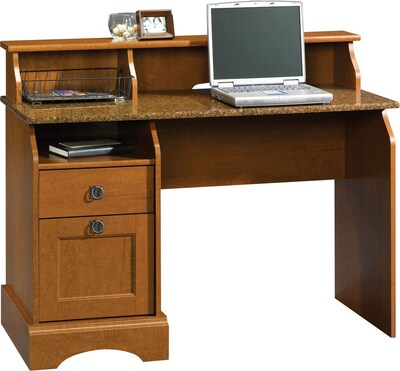 Sauder® Graham Hill Writing Desk, Autumn Maple, 36.125H x 47W x 20.625D
