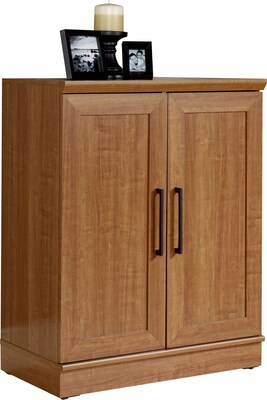 Sauder HomePlus Base Cabinet With 2 Doors, 37-3/8H x 29-5/8W x 17D, Sienna Oak (411967)
