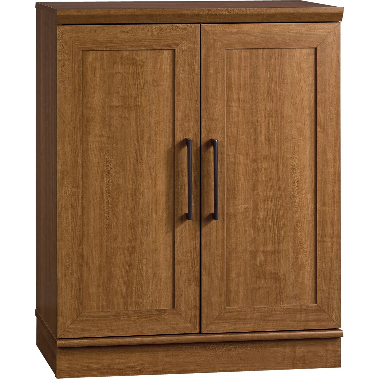 Sauder HomePlus Base Cabinet With 2 Doors, 37-3/8H x 29-5/8W x 17D, Sienna Oak (411967)