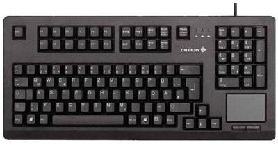 CHERRY® Compact Keyboards; Black, 104 Keys, USB 2.0 G80-11900