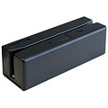 Unitech© Triple Track Magnetic Stripe Reader; USB 5 - 50 in/sec, Black