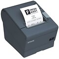 EPSON®TM-T88V-834 Thermal Single Station Receipt Printer; Parallel+USB Edg Power Energy,dark gray
